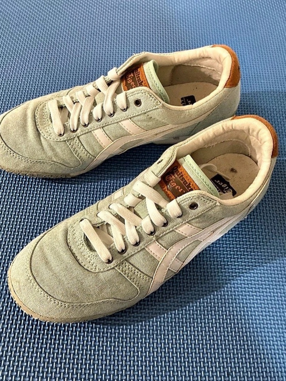 Onitsuka Tiger Mexico 66 Green & White Sneakers